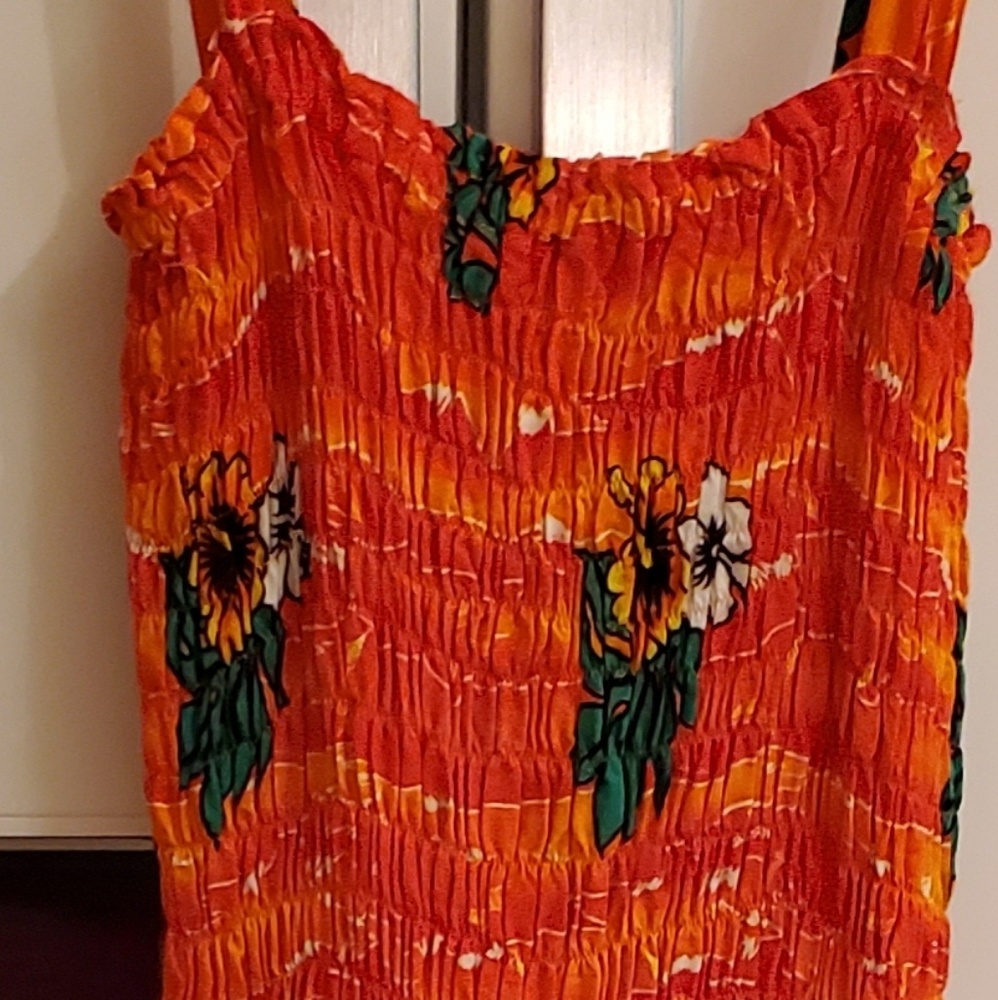 Bohemian style dress  sunset